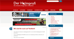 Desktop Screenshot of helmprofi.de