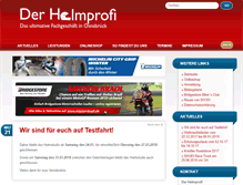 Tablet Screenshot of helmprofi.de